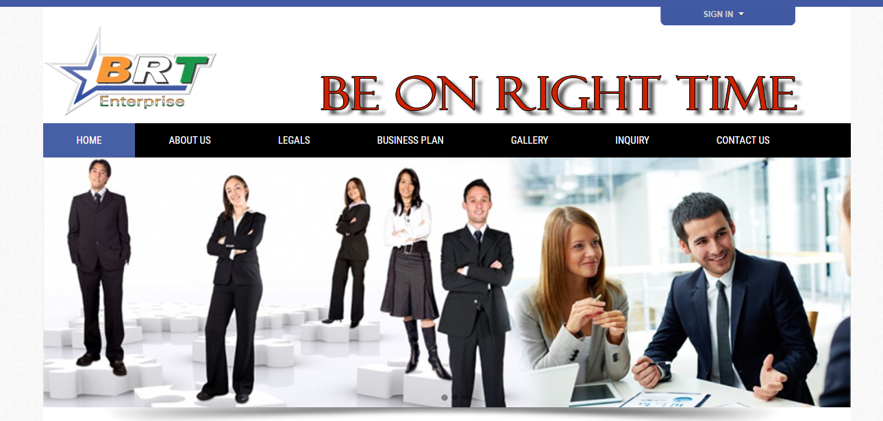 BRT Enterprises - MLM Website