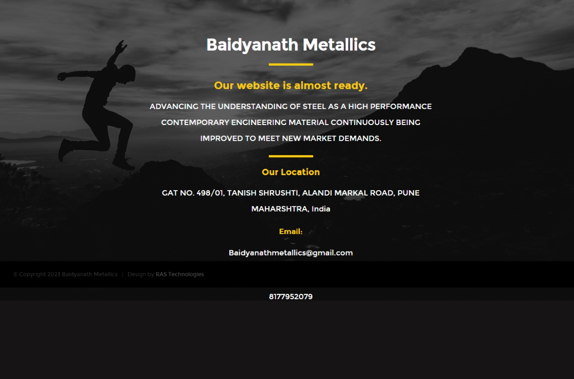 Upcoming website